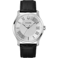 96B388 Reloj Bulova Wilton de hombre banda de piel 41 mm - Cuero Negro