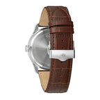 96B389 Reloj Bulova Wilton de hombre correa de metal - Cuero Marrón