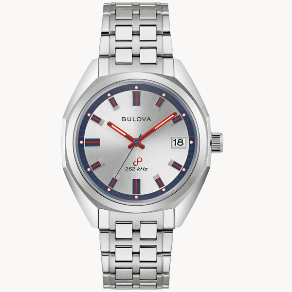96B400 Reloj Bulova Jet Star de hombre pulsera de metal 40 mm