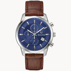 Reloj Bulova Sutton Hombre Correa Piel Esfera Azul - Reloj original en Guatemala