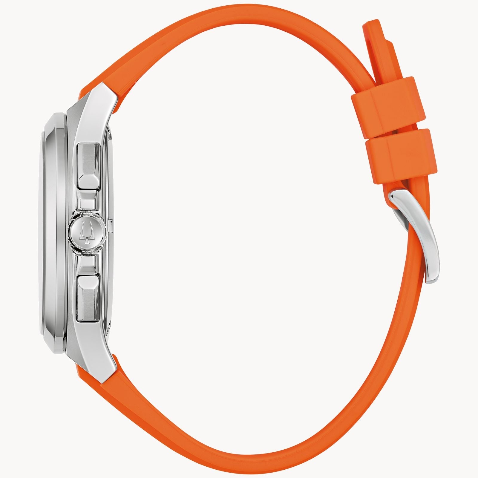 Reloj Bulova Marc Anthony Hombre Caucho Naranja - Vista 6