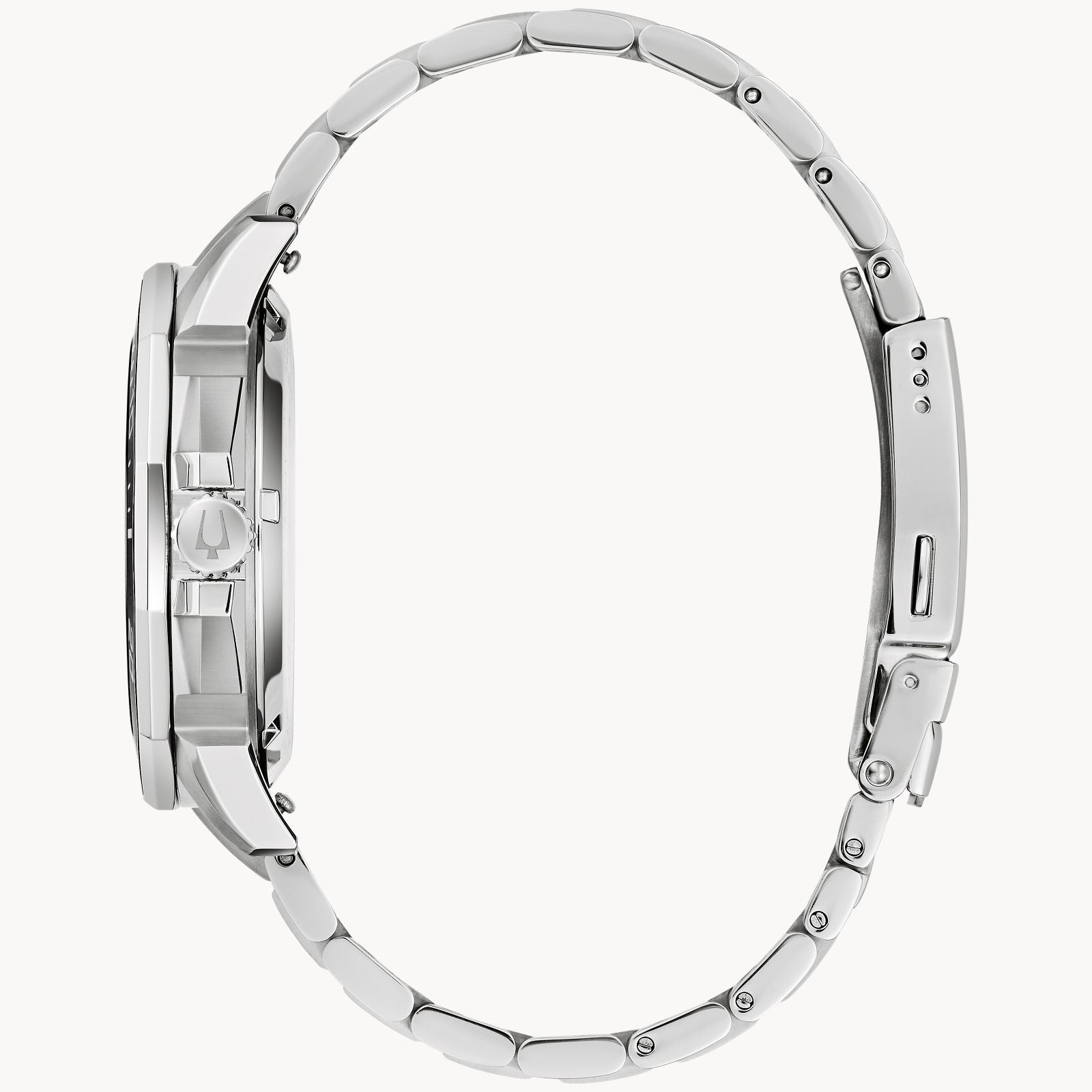 Reloj Bulova Marine Star Hombre Acero Esfera Crema - Vista trasera