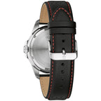 96B438 Reloj Bulova Sport Rugged de hombre correa de cuero - Cuero Negro