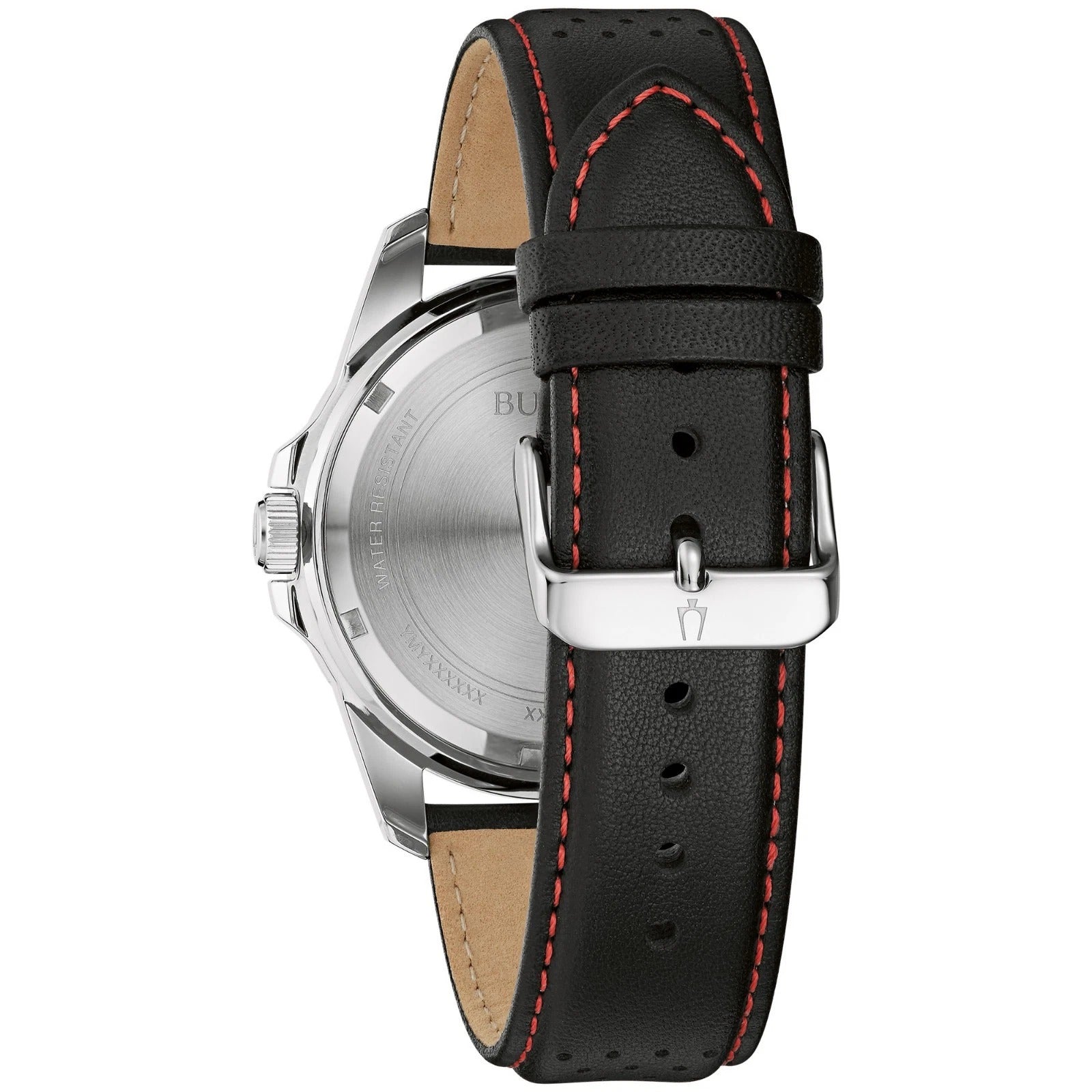 96B438 Reloj Bulova Sport Rugged de hombre correa de cuero - Cuero Negro