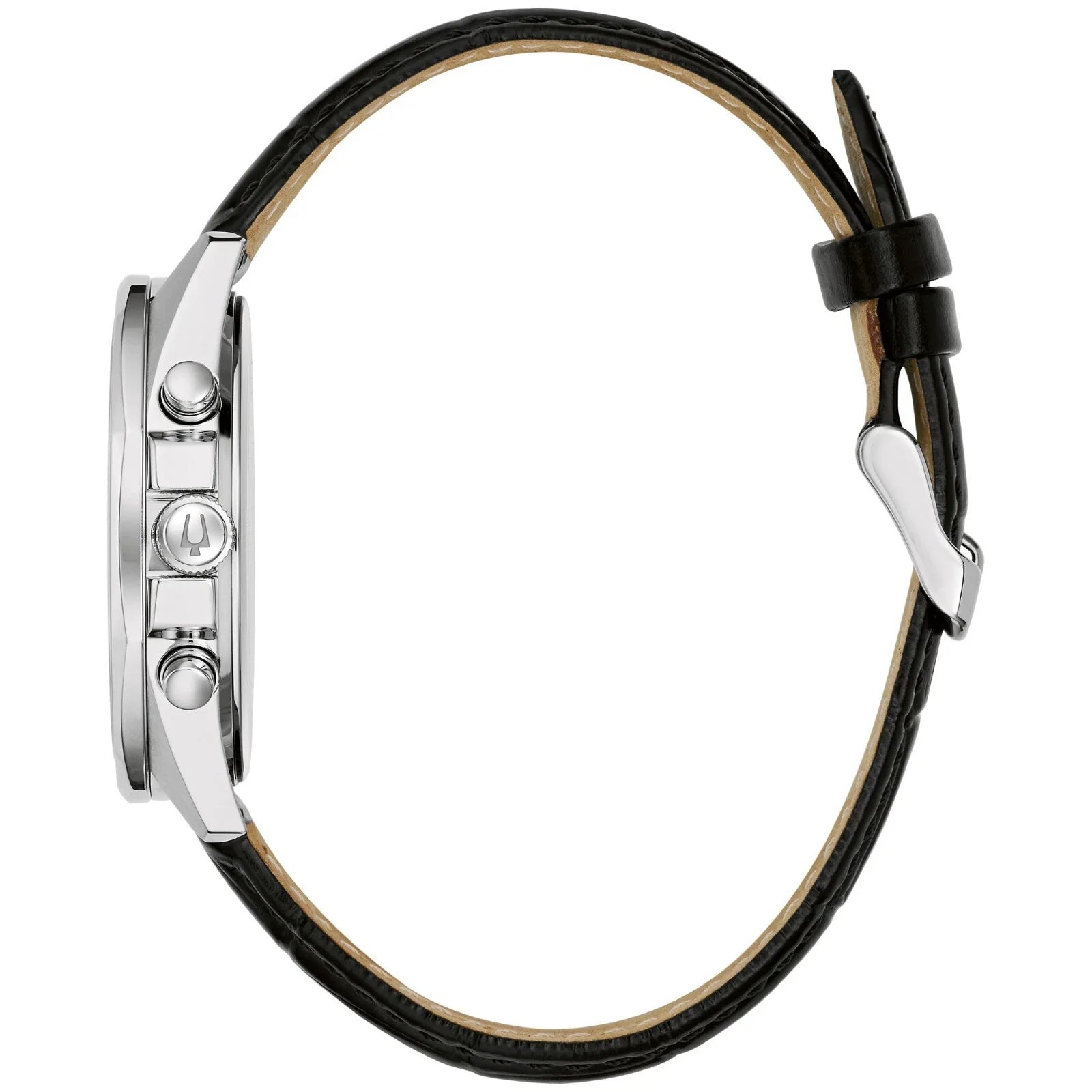 96B450 Reloj Bulova Classic de hombre pulsera de piel 40 mm - Cuero Negro