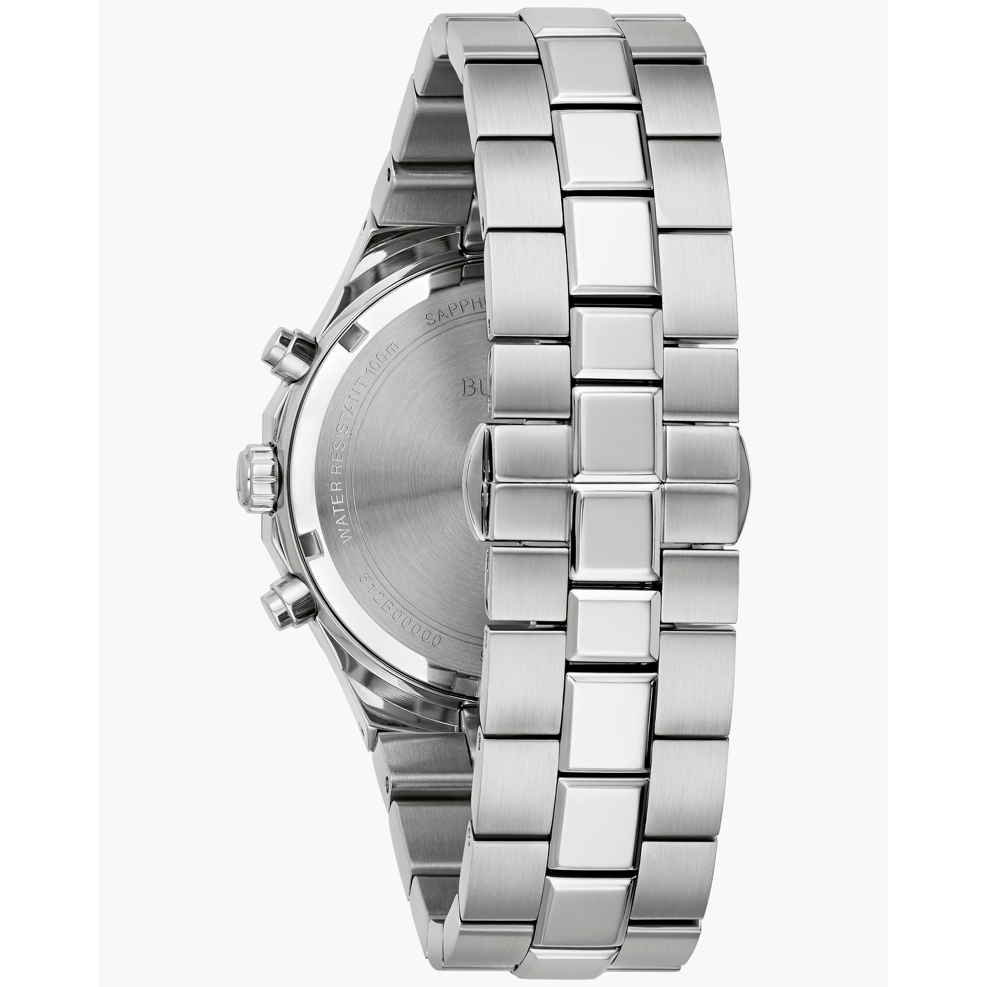 Reloj Bulova Marine Star Hombre Acero Esfera Gris - Vista lateral