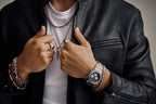 Reloj Bulova Marine Star Hombre Acero Esfera Gris - Vista trasera