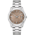 Reloj Bulova Surveyor Hombre Pulsera Acero Marrón - Reloj original en Guatemala