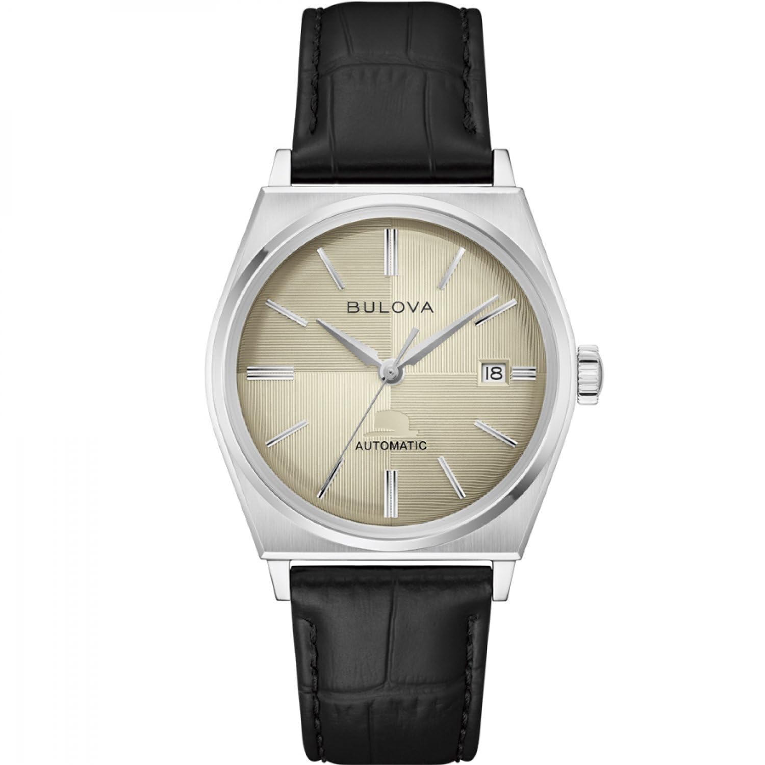96B483 Reloj Bulova Classic Frank Sinatra de caballero correa de cuero