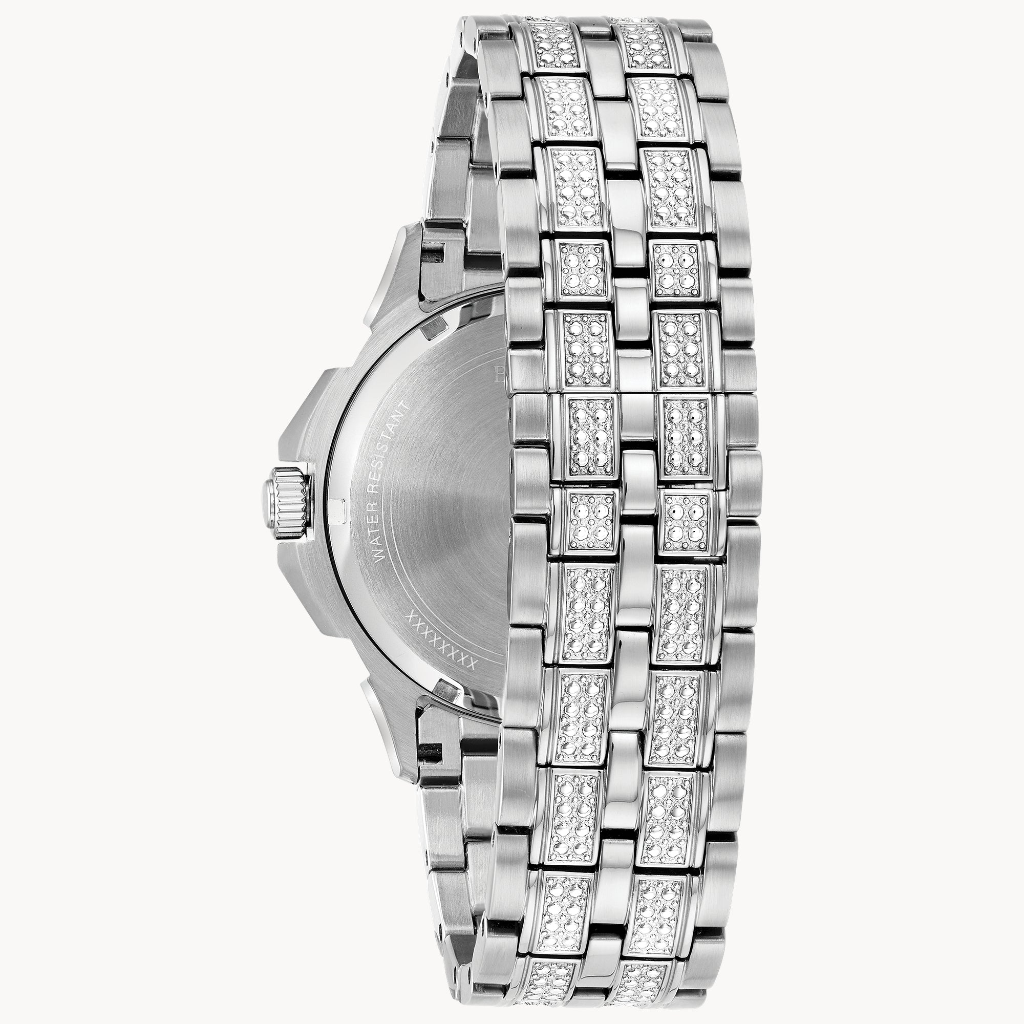 Reloj Bulova Octava Hombre Correa de Acero - Vista lateral