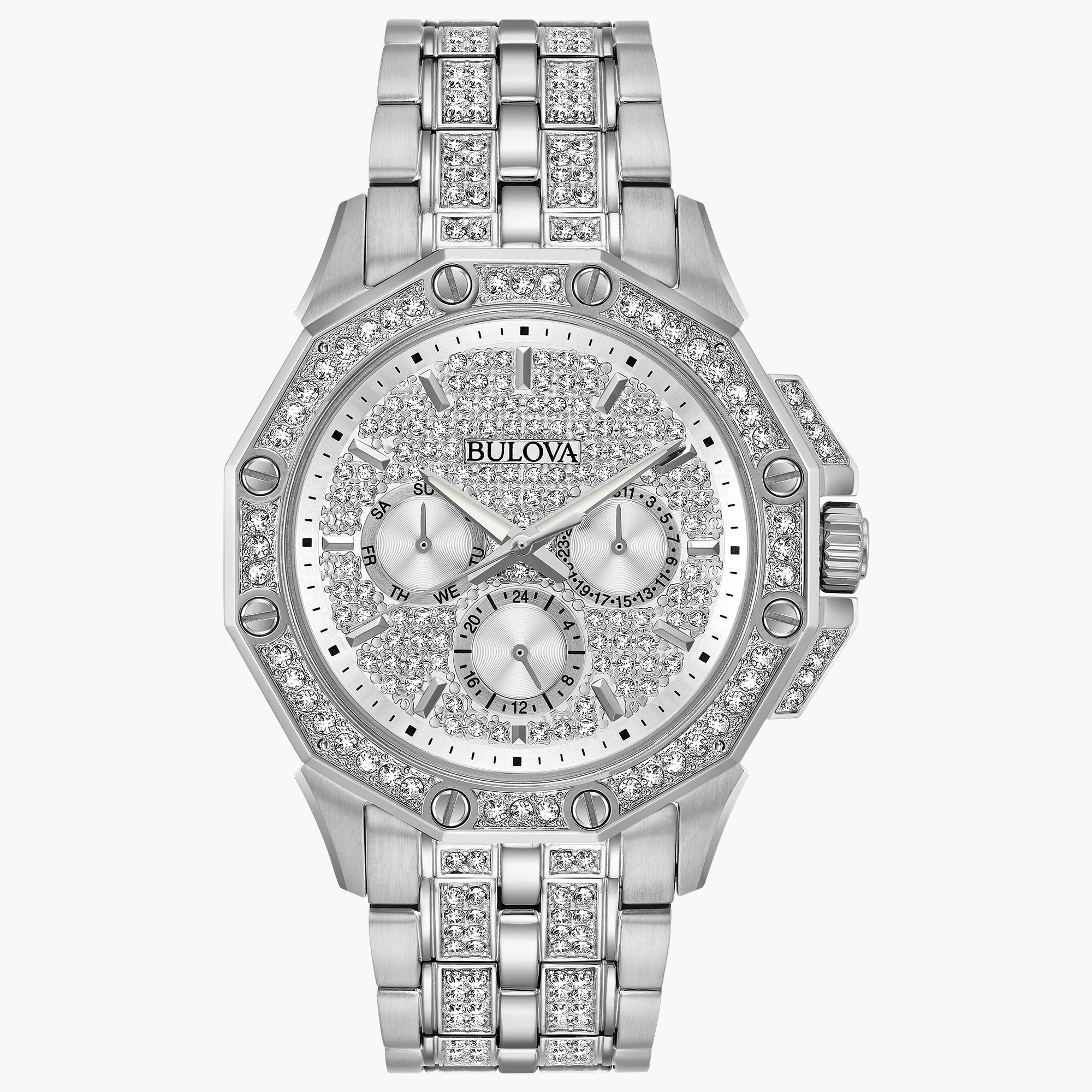 Reloj Bulova Octava Hombre Correa de Acero - Reloj original en Guatemala