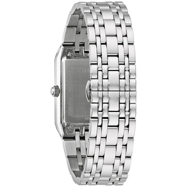 Reloj Bulova Modern Hombre Acero Esfera Negra - Vista lateral