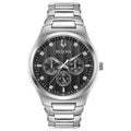 Reloj Bulova Classic Hombre Correa Acero Esfera Negra - Reloj original en Guatemala