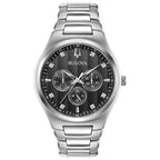 Reloj Bulova Classic Hombre Correa Acero Esfera Negra - Reloj original en Guatemala