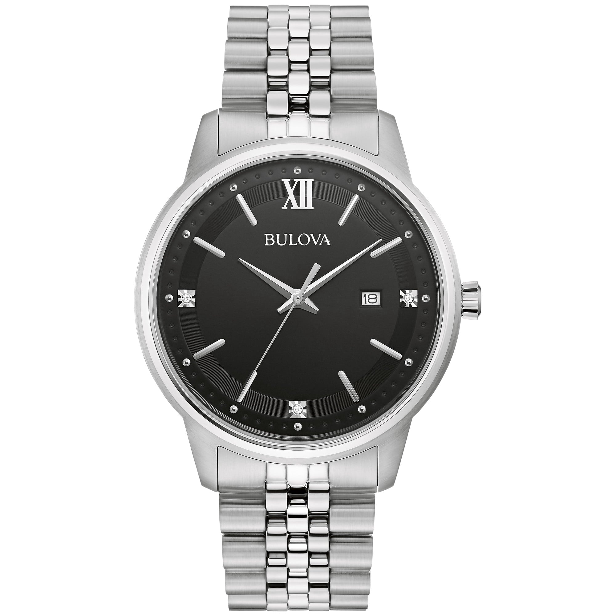 96D151 Reloj Bulova Classic de hombre pulsera de metal