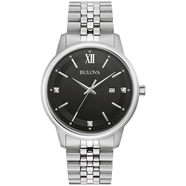 96D151 Reloj Bulova Classic de hombre pulsera de metal