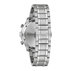 Reloj Bulova Diamond Hombre Acero Esfera Negra - Vista lateral