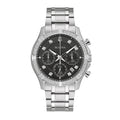 Reloj Bulova Diamond Hombre Acero Esfera Negra - Reloj original en Guatemala