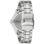 96K114 Reloj Bulova Crystal de hombre correa de metal