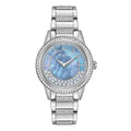 Reloj Bulova Crystal Mujer Correa de Acero Azul - Reloj original en Guatemala