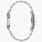 Reloj Bulova Regatta Mujer Acero Inoxidable Esfera Blanca - Vista trasera