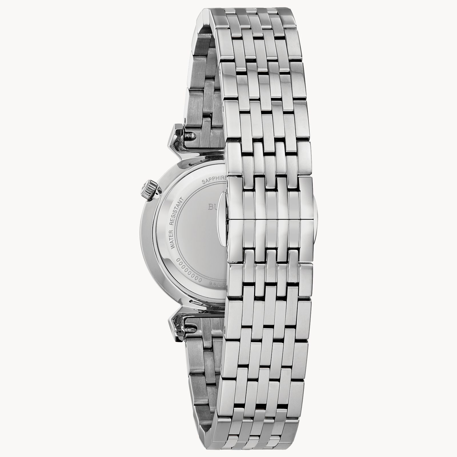 Reloj Bulova Regatta Mujer Acero Inoxidable Esfera Blanca - Vista 6