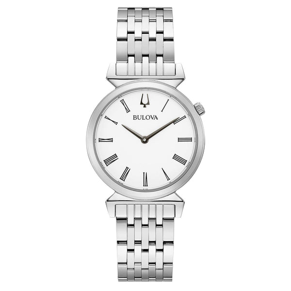 Reloj Bulova Regatta Mujer Acero Inoxidable Esfera Blanca - Reloj original en Guatemala