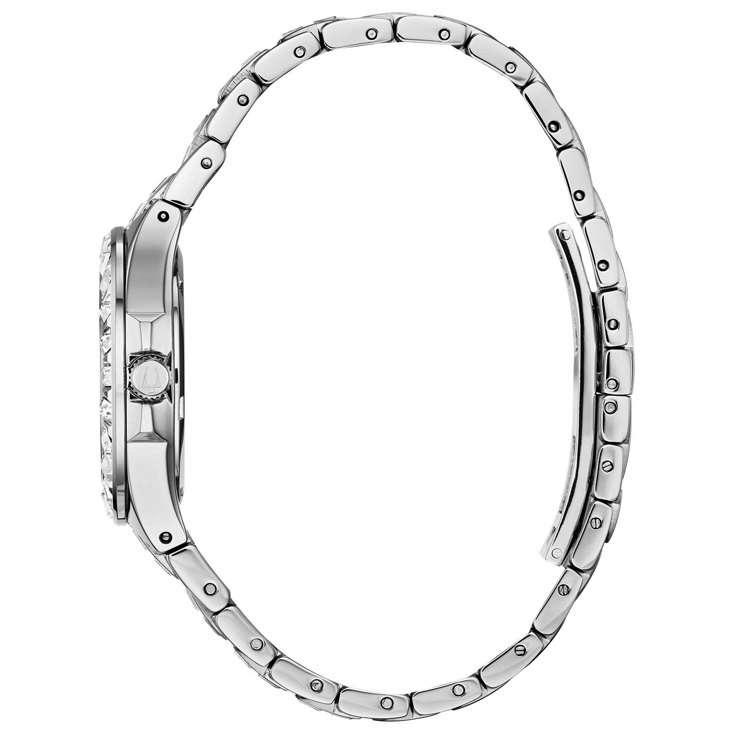 Reloj Bulova Phantom Mujer Brazalete de Acero - Detalle de esfera