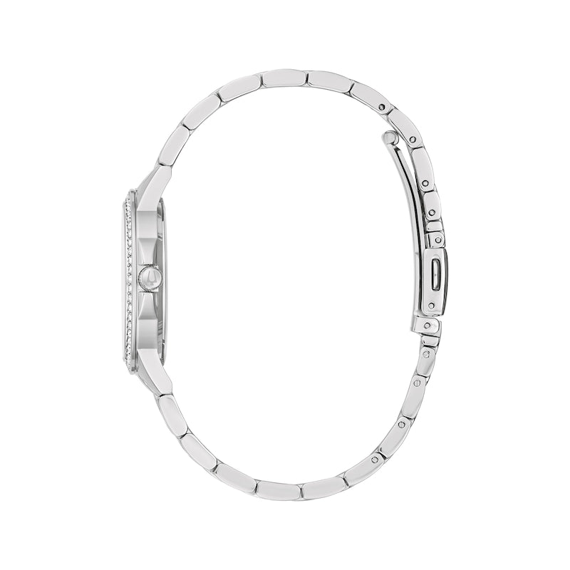 Reloj Bulova Classic Mujer Acero Plateado - Detalle de esfera