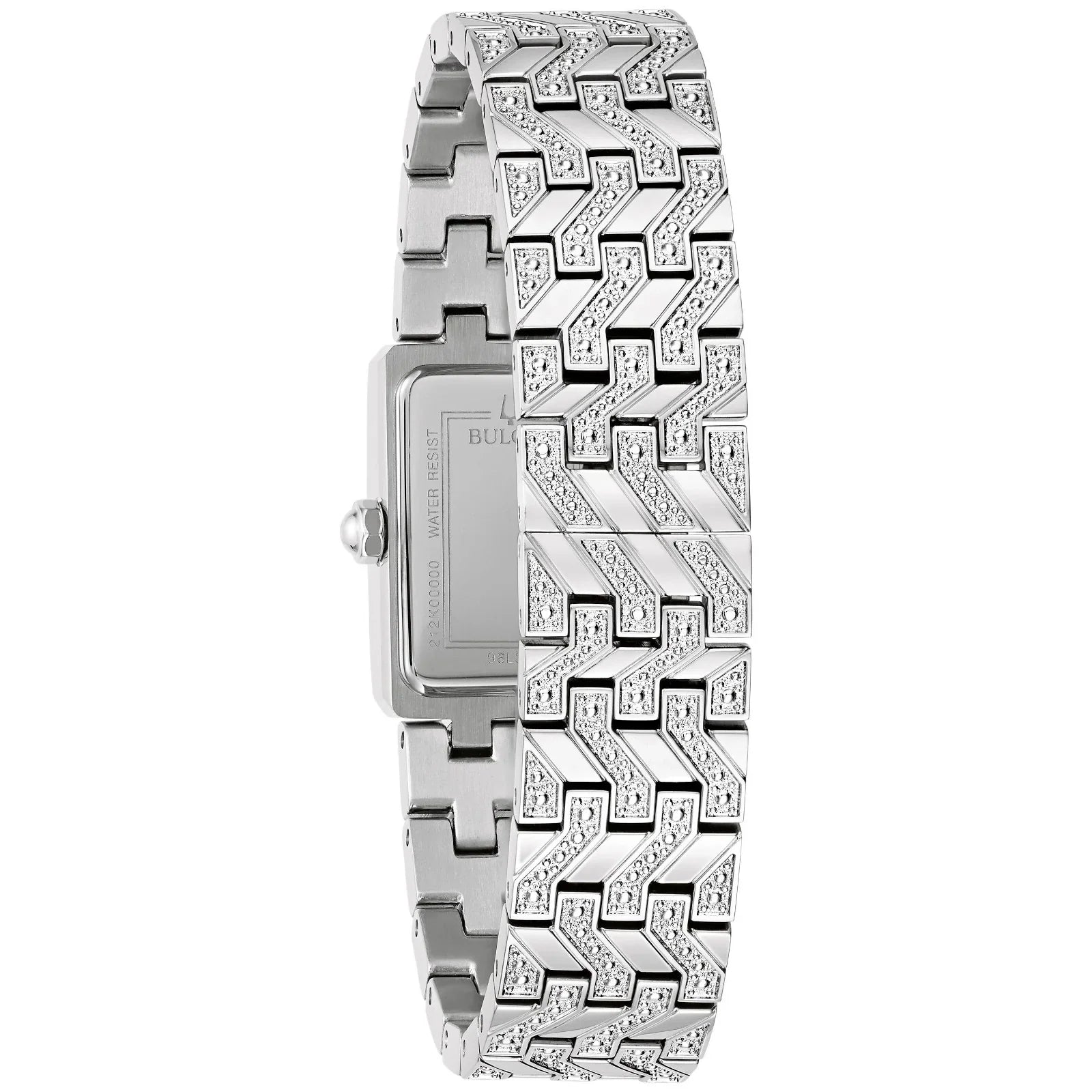Reloj Bulova Classic de dama pulsera de metal 20 mm - Vista lateral