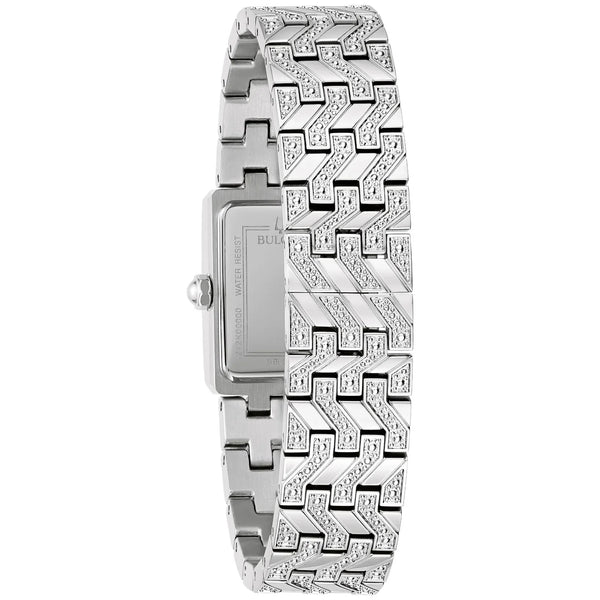 Reloj Bulova Classic de dama pulsera de metal 20 mm - Vista lateral