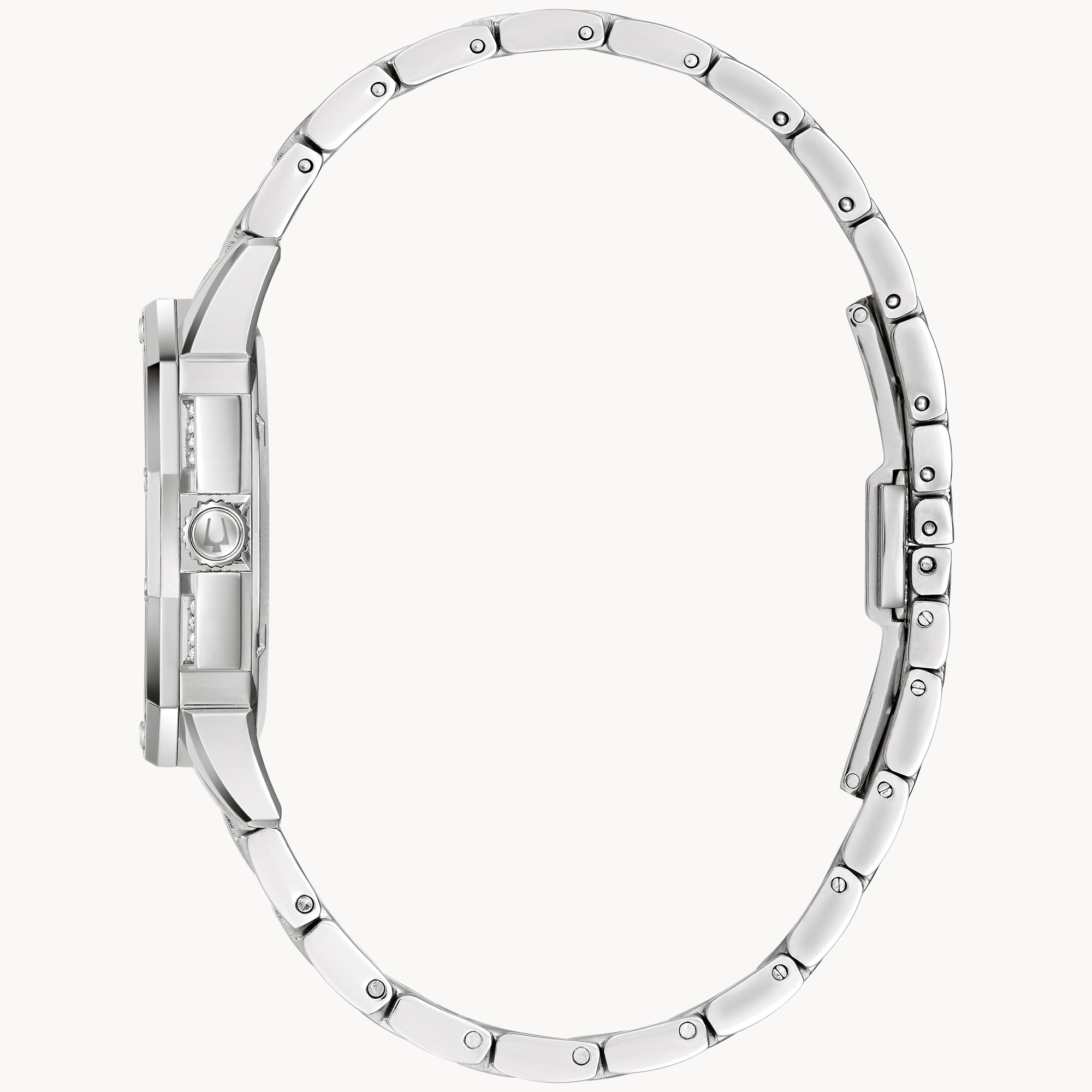 Reloj Bulova Octava Mujer Acero con Cristales - Detalle de esfera
