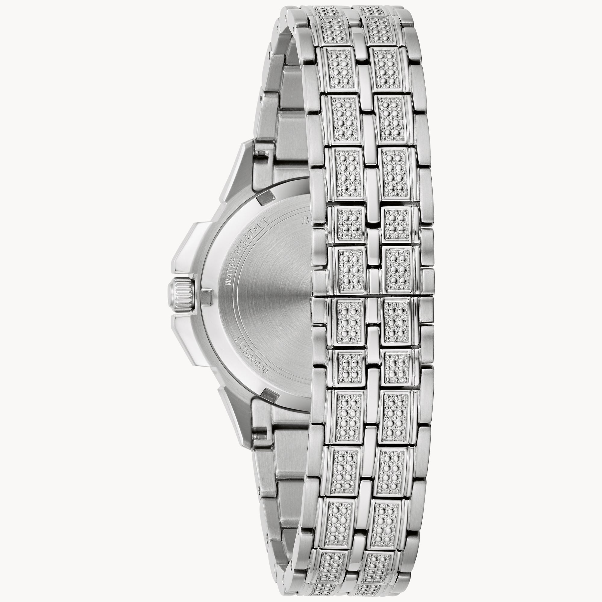 Reloj Bulova Octava Mujer Acero con Cristales - Vista lateral