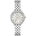 Reloj Bulova Classic Crystal Mujer Acero Plateado Nácar - Reloj original en Guatemala
