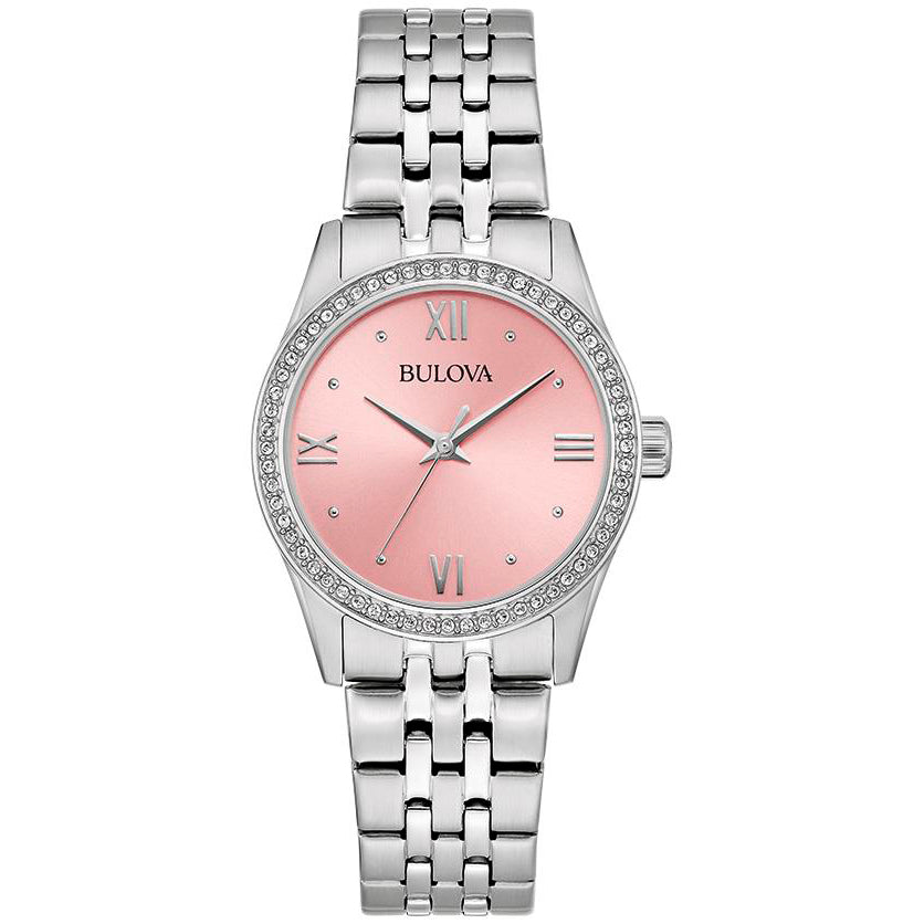 96L327 Reloj Bulova Classic de dama corrrea de metal