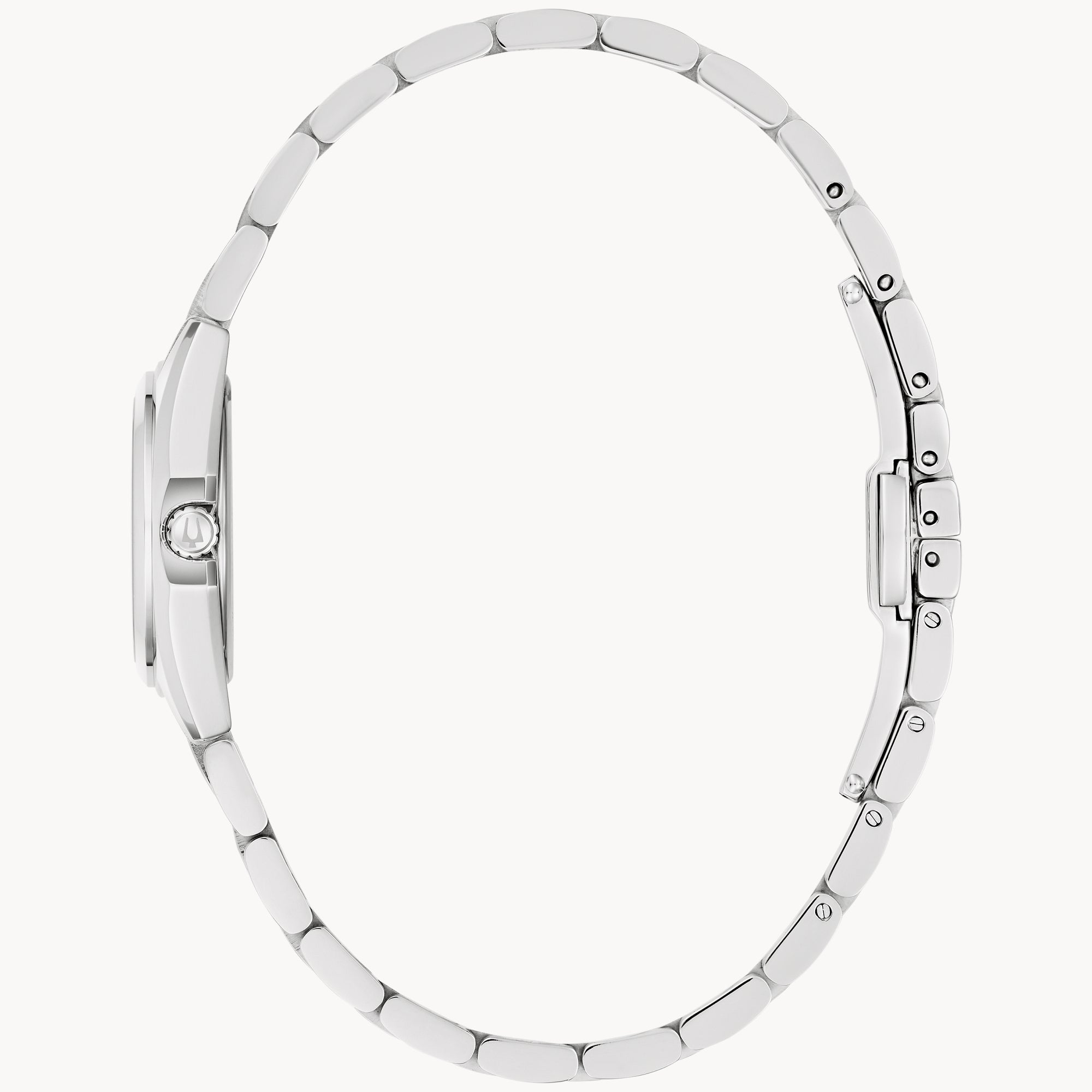 96L345 Reloj Bulova Surveyor de mujer correa de metal