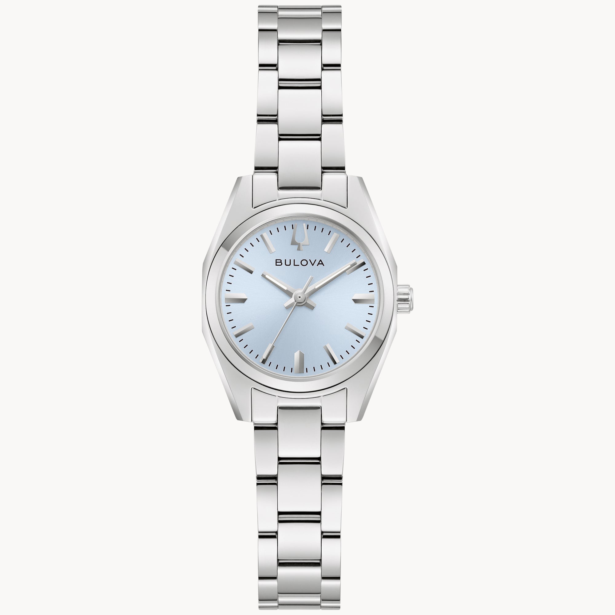96L345 Reloj Bulova Surveyor de mujer correa de metal