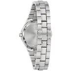 Reloj Bulova Corporate Mujer Acero Esfera Blanca - Vista lateral