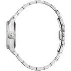Reloj Bulova Corporate Mujer Acero Esfera Blanca - Detalle de esfera