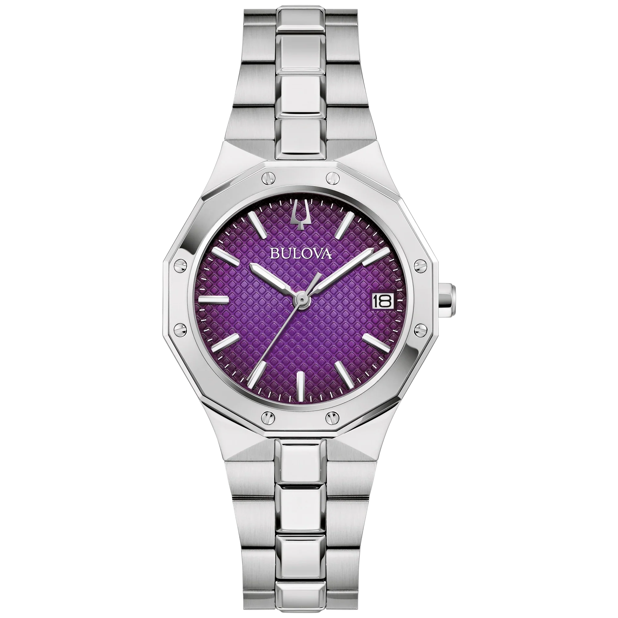 96M168 Reloj Bulova Prestige de dama correa de metal