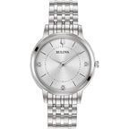 96P183 Reloj Bulova para Mujer - Acero Inoxidable Plateado