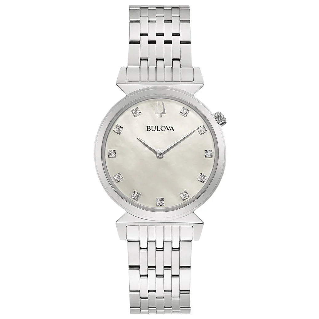Reloj Bulova Regatta Mujer Correa Acero Plateado - Reloj original en Guatemala