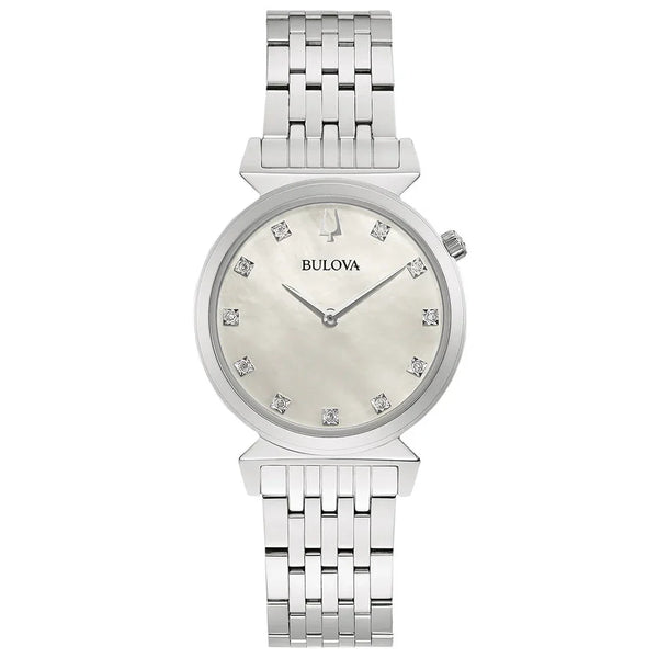 Reloj Bulova Regatta Mujer Correa Acero Plateado - Reloj original en Guatemala