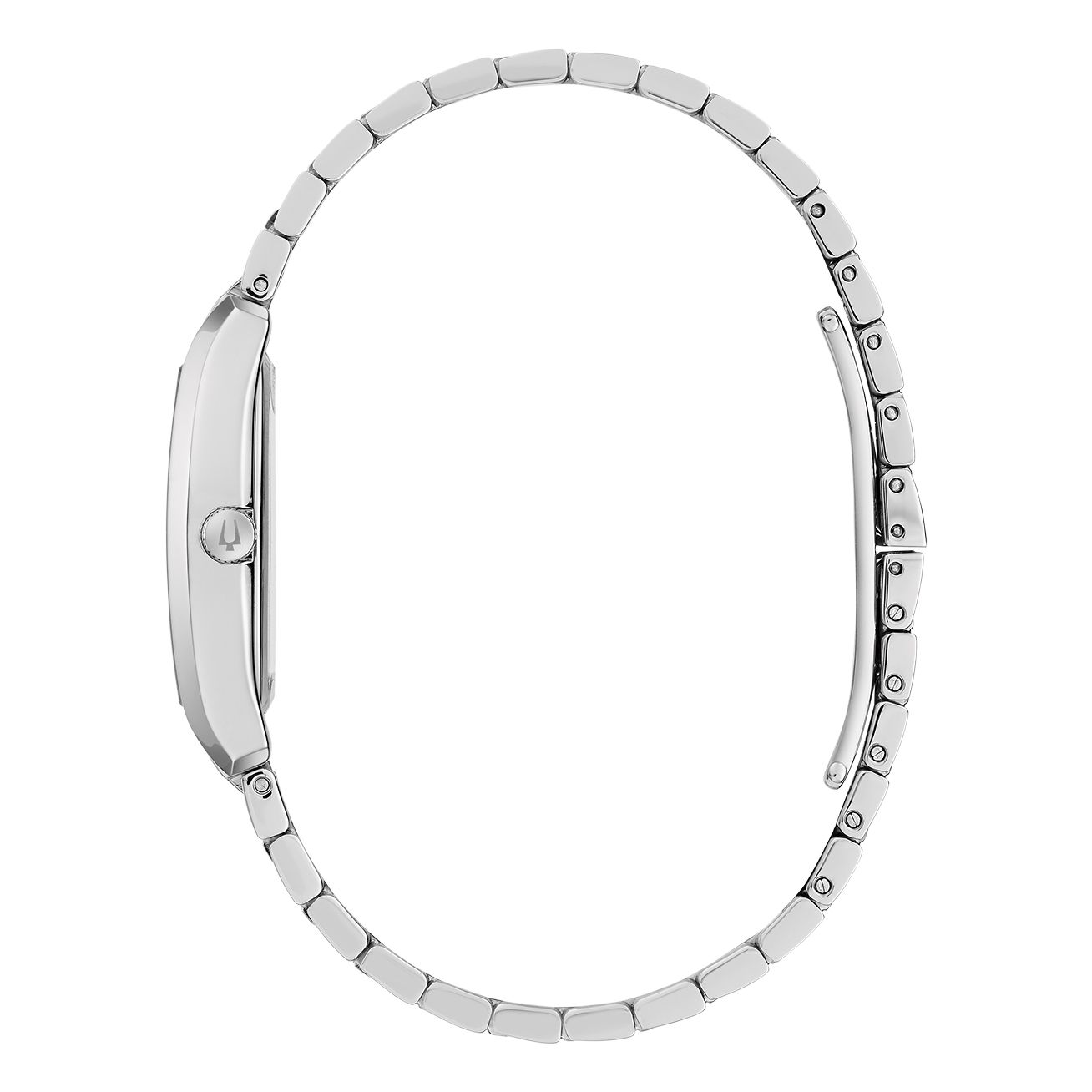 Reloj Bulova Diamond de señorita pulsera de metal 30 mm - Detalle de esfera