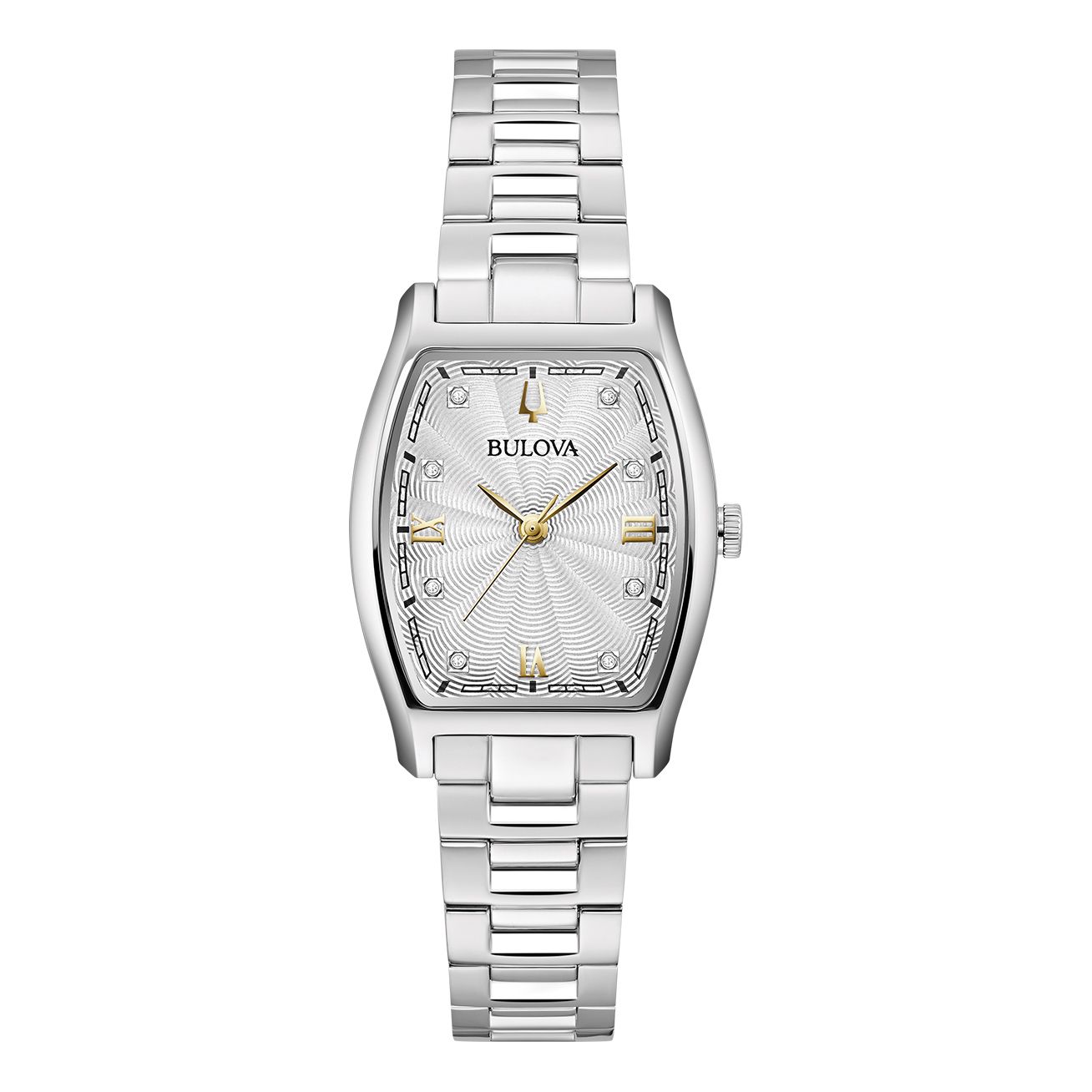 Reloj Bulova Diamond de señorita pulsera de metal 30 mm - Reloj original en Guatemala
