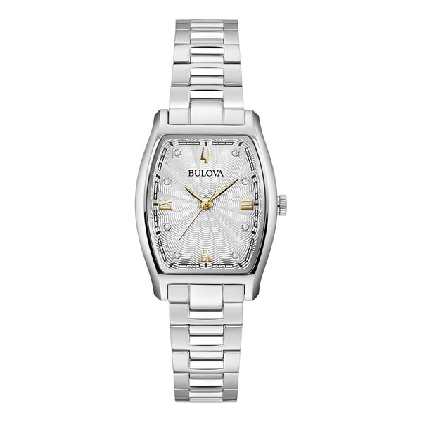 Reloj Bulova Diamond de señorita pulsera de metal 30 mm - Reloj original en Guatemala