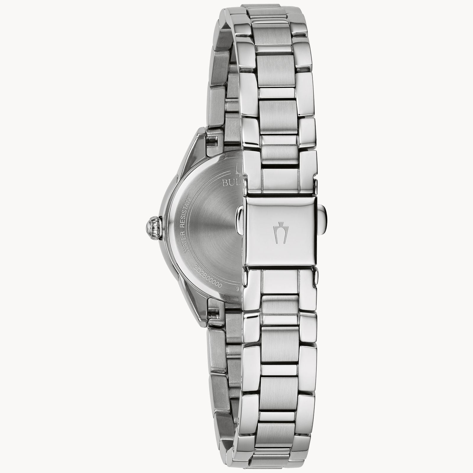 Reloj Bulova Sutton Mujer Acero Esfera Rosa - Detalle de esfera