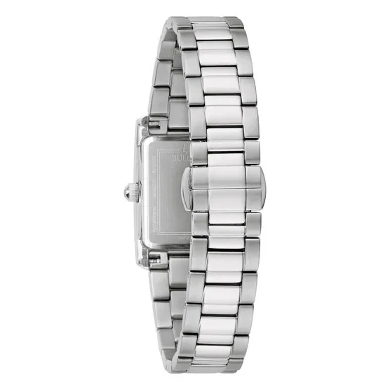 96P262 Reloj Bulova Dress de dama correa de metal