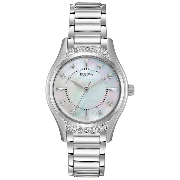 Reloj Bulova Classic de dama pulsera de metal 31 mm - Reloj original en Guatemala
