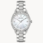 Reloj Bulova Sutton Mujer Correa de Acero Plateado - Reloj original en Guatemala